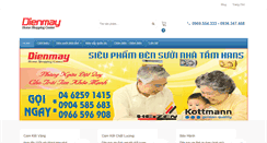 Desktop Screenshot of dienmaygiadinh.com.vn